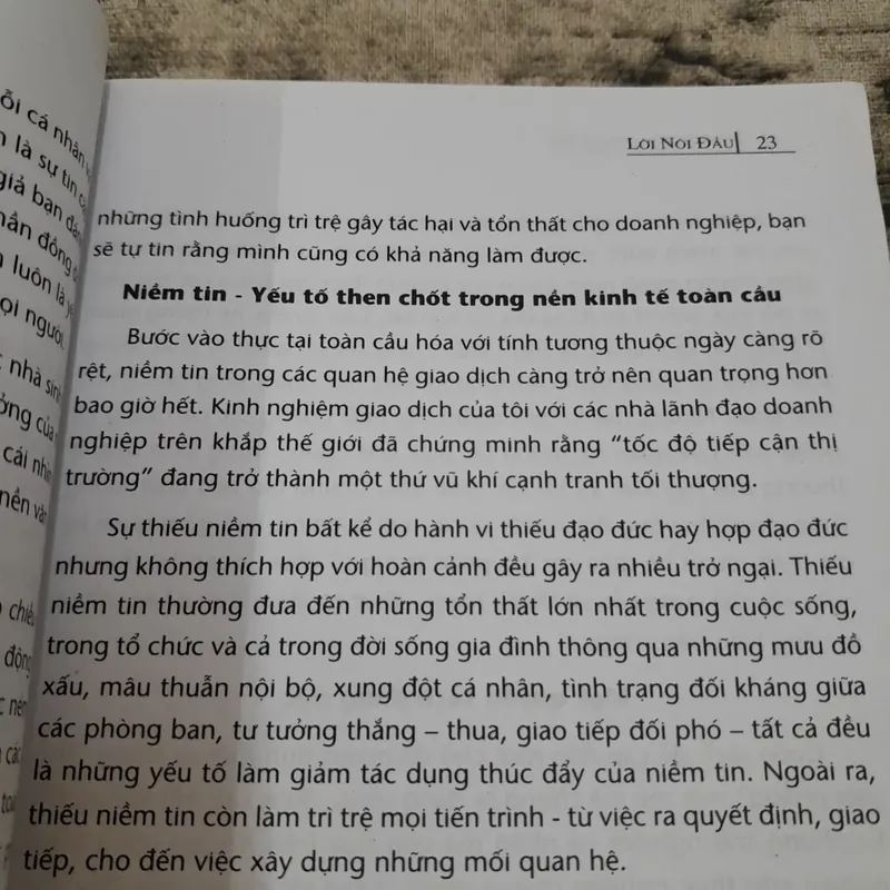 Tốc Độ của Niềm Tin-The speed of Trust. T giả Stephen M.R. Covey... 730596