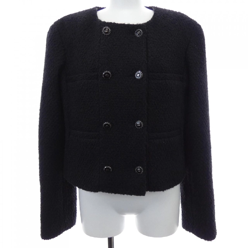 CHANEL LOOK11 P80501V72438 25K Áo khoác không cổ - Hàng hiệu Chính hãng 818456