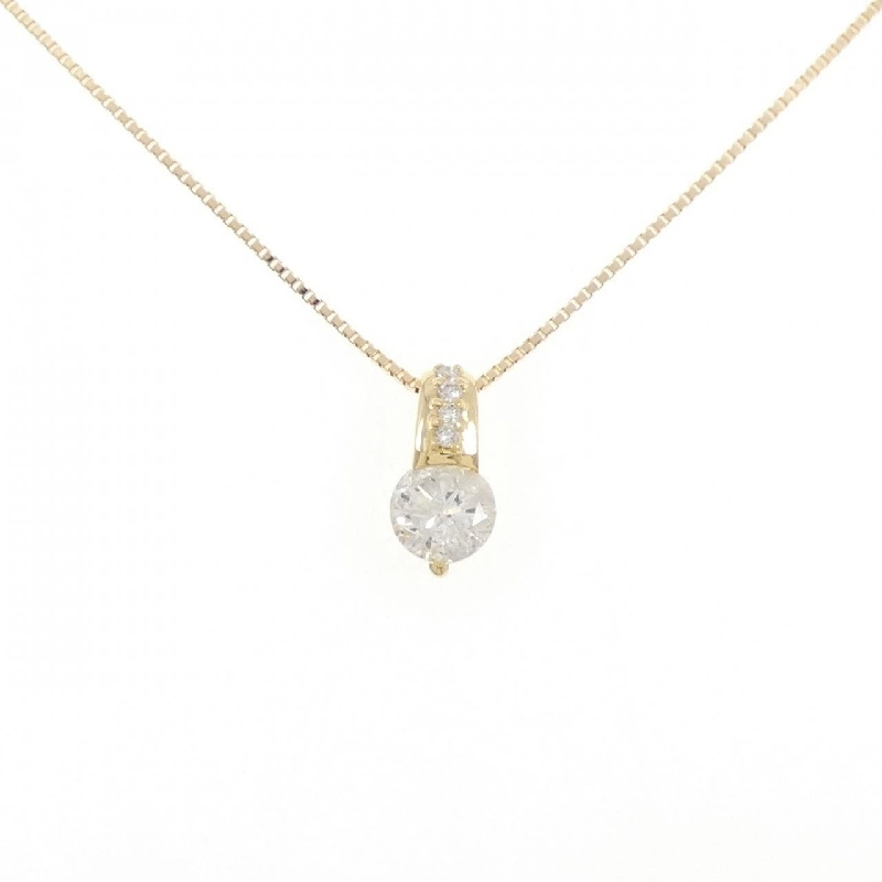 K18YG Dây chuyền kim cương 0.83CT - Hàng hiệu Chính hãng 865499