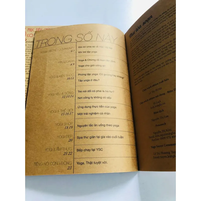 Tạp chí SỐNG CÂN BẰNG – The Yogi’s Life 756739