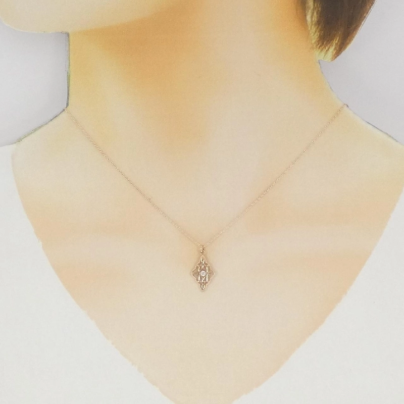 K10PG Dây chuyền kim cương 0.03CT - Hàng hiệu Chính hãng 859637