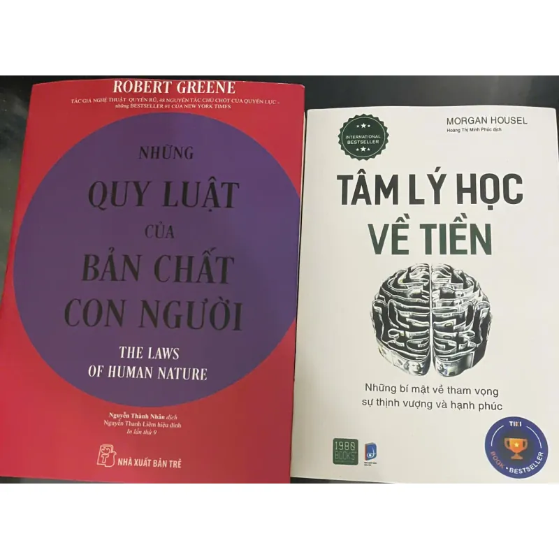 Sách Tâm lý Tài chính; Xã hội; Combo 2 cuốn: Quy luật của Bản chất Con người + Tâm lý học 694067