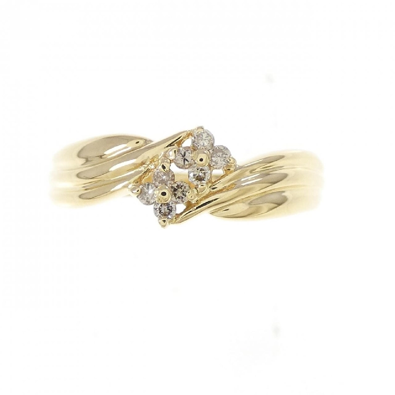 Nhẫn kim cương K18YG 0.08CT - Hàng hiệu Chính hãng 851168