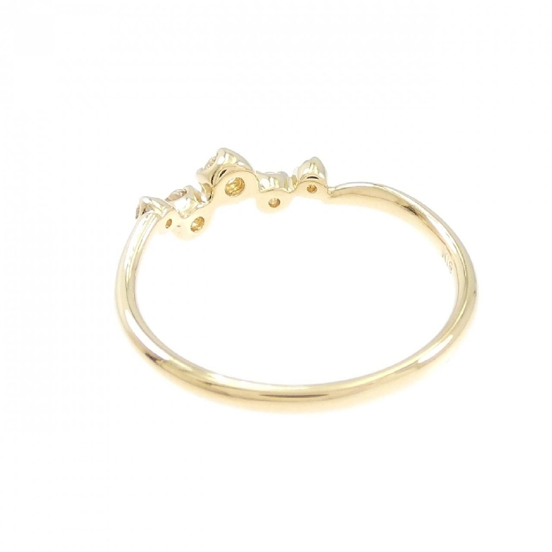 Nhẫn kim cương K18YG 668089