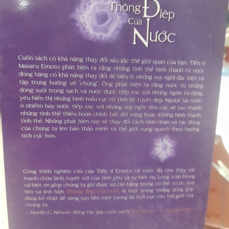 masaru emoto - THÔNG ĐIỆP CỦA NƯỚC 491677