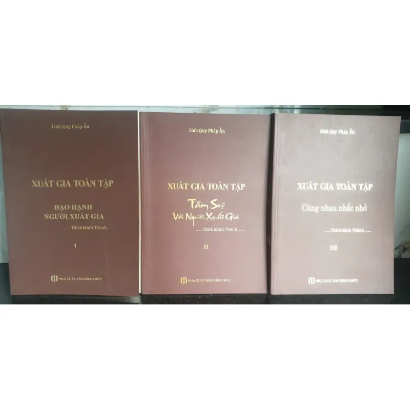 Bộ 3 cuốn Xuất Gia Toàn Tập 688800