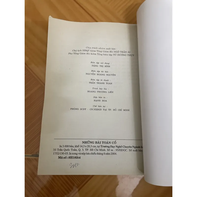 Những bài toán cổ 1019103