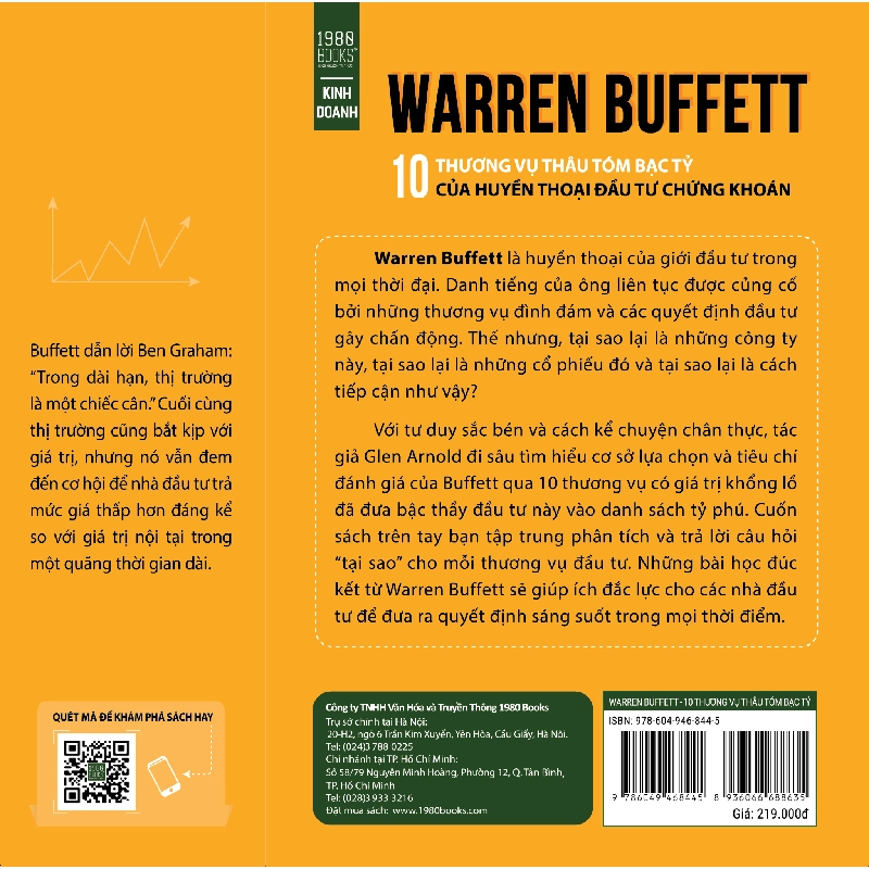 Warren Buffett - 10 Thương Vụ Thâu Tóm Bạc Tỷ Của Huyền Thoại Đầu Tư Chứng Khoán - Glen Arnold 296817