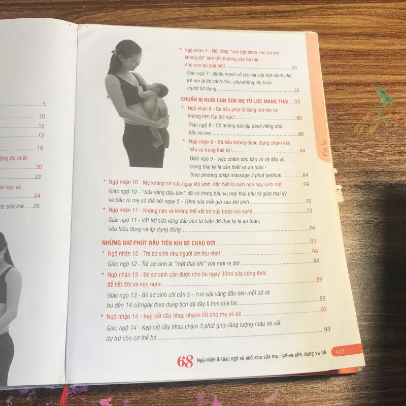 68 ngộ nhận và giác ngộ về nuôi con sữa mẹ 1002306