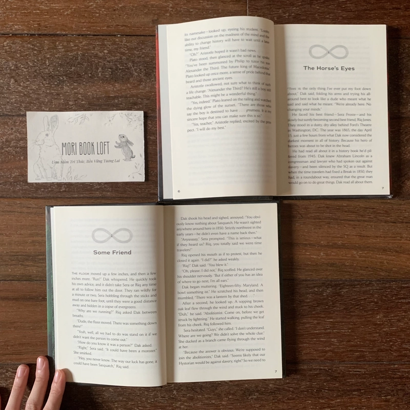 Sách ngoại văn Infinity Ring: Book 3: The Trap Door và Book 7: The Iron Empire, Used 538195