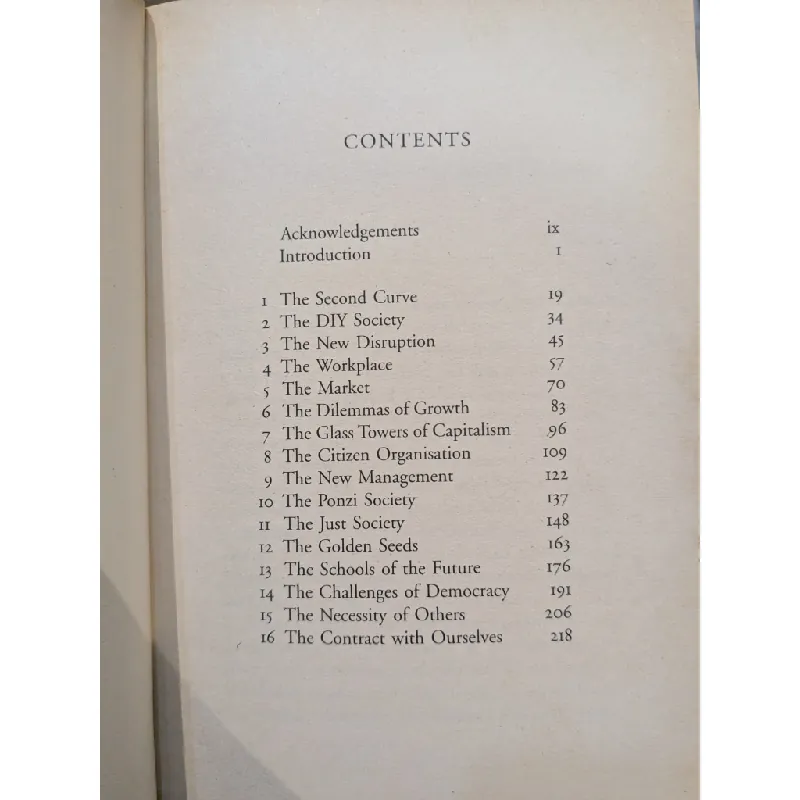 The second curve - Charles Handy 703741