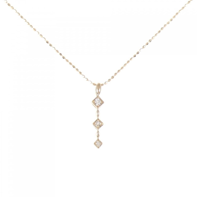 Dây chuyền kim cương K18PG 0.06CT - Hàng hiệu Chính hãng 861128