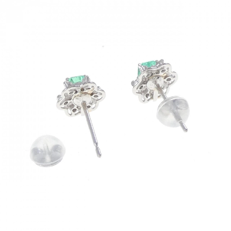 PT900 Bông tai Ngọc lục bảo 0.40CT - Hàng hiệu Chính hãng 869276