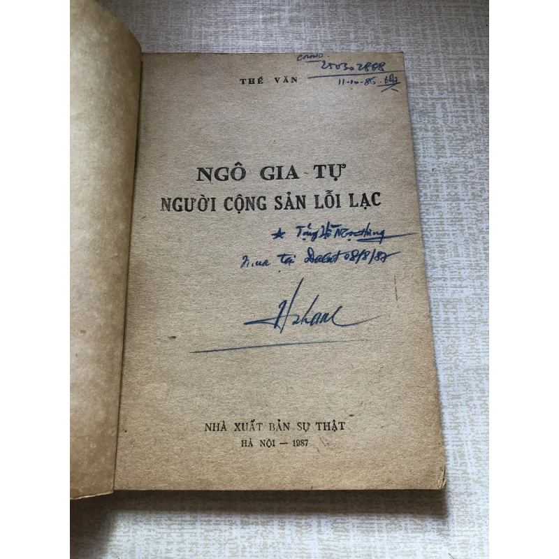 Ngô Gia Tự người cộng sản lỗi lạc-Thế Văn 971355