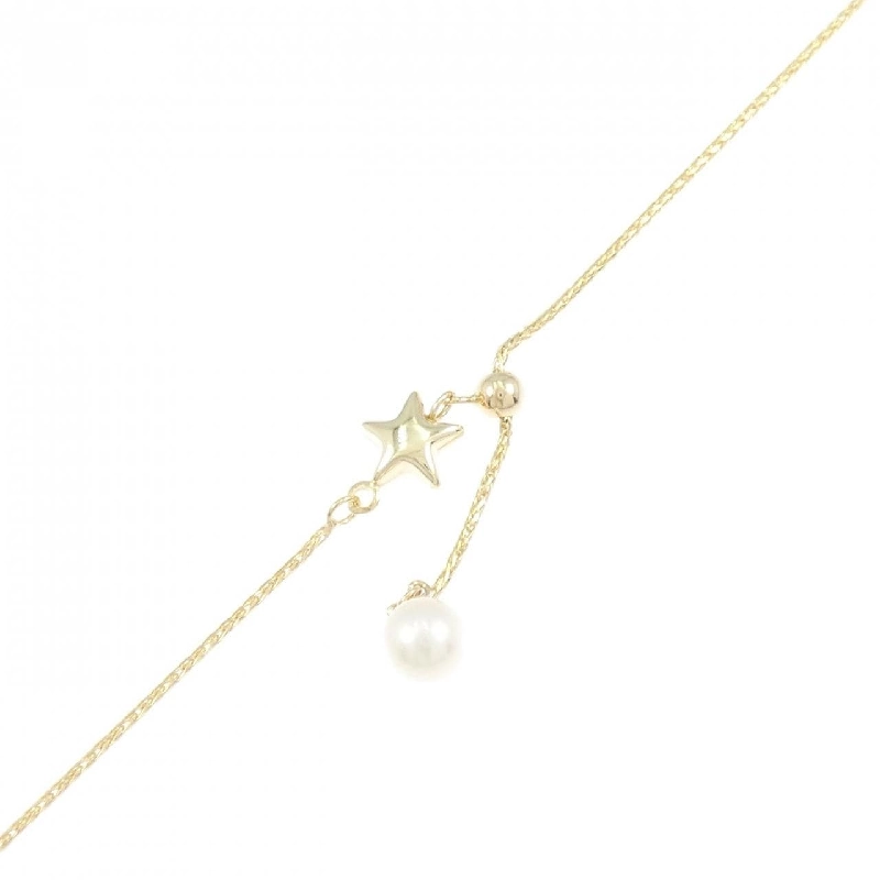 K10YG Star Freshwater Pearl Anklet 5.7mm - Hàng hiệu Authentic 877575