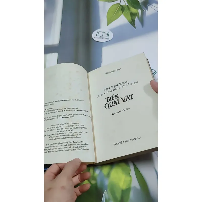 Biển Quái Vật - Phần 2 Series Percy Jackson Và Các Vị Thần Trên Đỉnh Olympus  - Rick Rior 744721