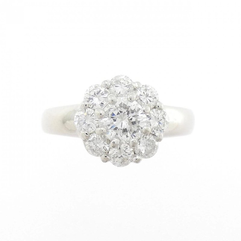 Nhẫn kim cương hoa PT900 1.12CT - Hàng hiệu Authentic 851181