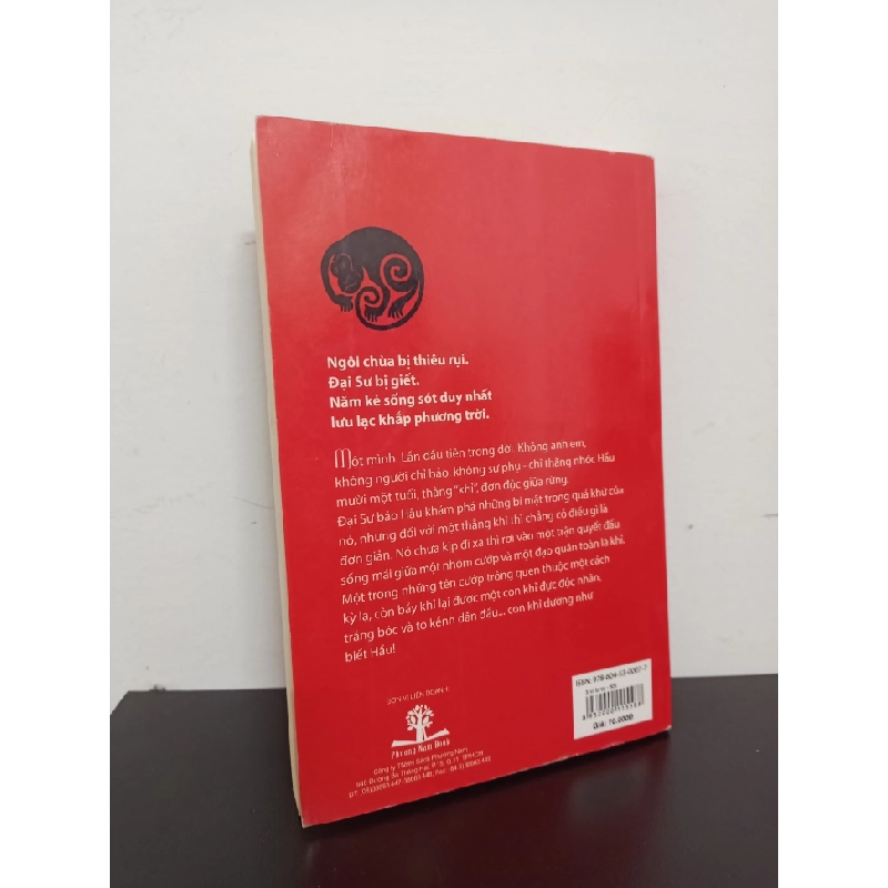 Bộ Sách Văn Học Kỳ Ảo Hấp Dẫn - Năm Vị Tổ Sư - Khỉ (2011) - Jeff Stone Mới 90% HCM.ASB1803 448349