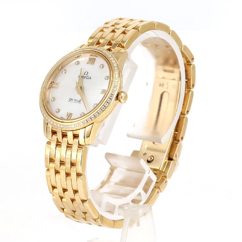 Omega De Ville Prestige YG/D･8P 424.55.27.60.55.001 YG Quartz - Hàng hiệu Chính hãng 876275