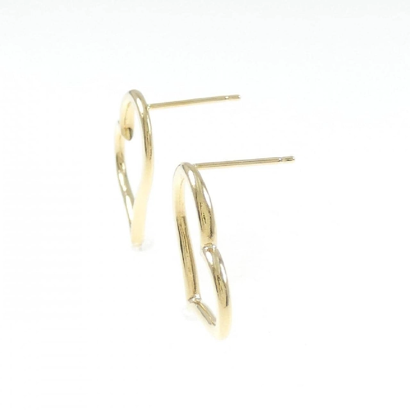 K18YG Bông tai hình trái tim - Hàng hiệu Chính hãng 871503