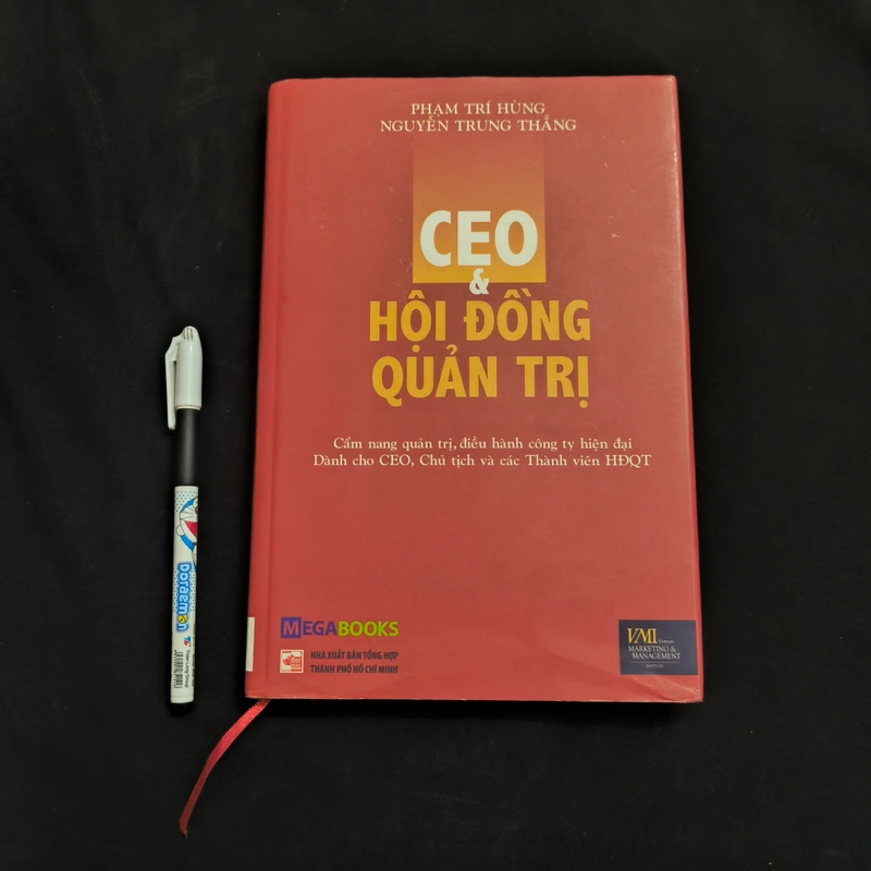 [Sách] CEO & Hội Đồng Quản Trị (Bìa cứng, có áo bìa) - Phạm Trí Hùng & Nguyễn Trung Thắng 546994