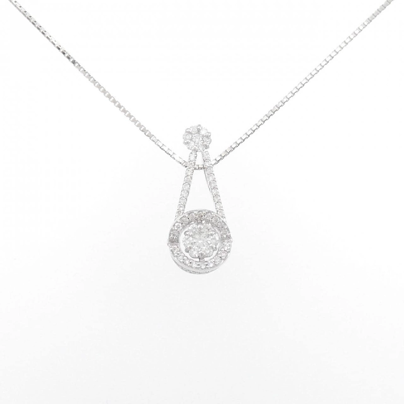 K18WG 2WAY Dây chuyền kim cương 0.70CT - Hàng hiệu Authentic 862355