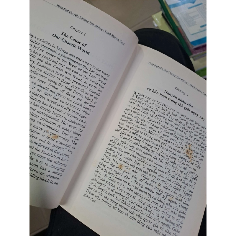 Pháp ngữ của hòa thượng Tịnh Không Song ngữ Anh Việt 2007 mới 80% ố TÂM LINH - TÔN GIÁO - THIỀN HCM1809 919693