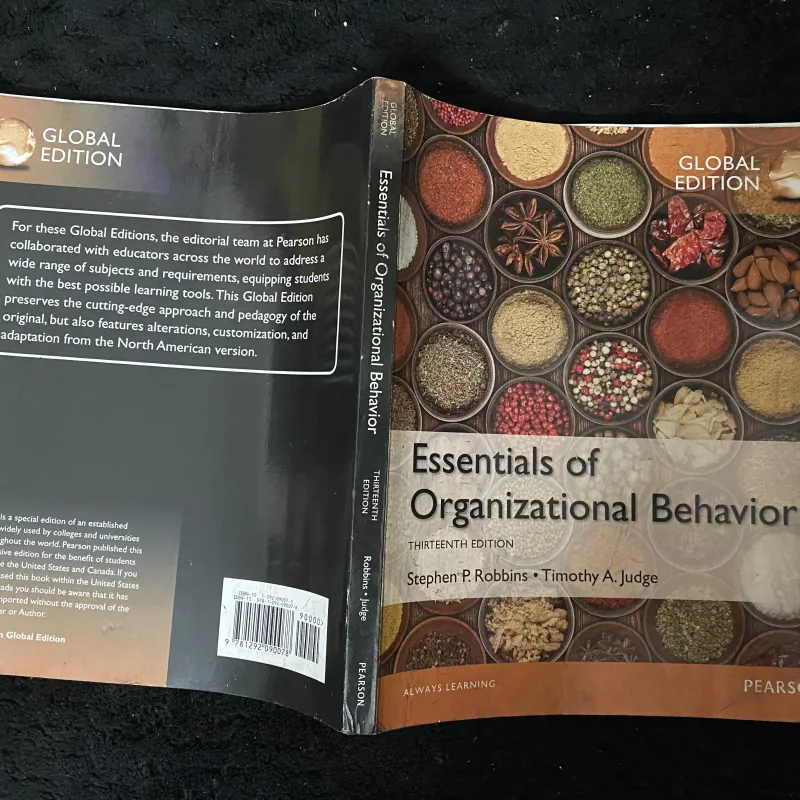 Essentials of Organizational Behavior-Global Edition 1038063