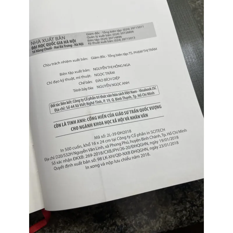 Còn là tinh anh: Cống hiến của Gs Trần Quốc Vượng cho ngành KHXH-NV 740456