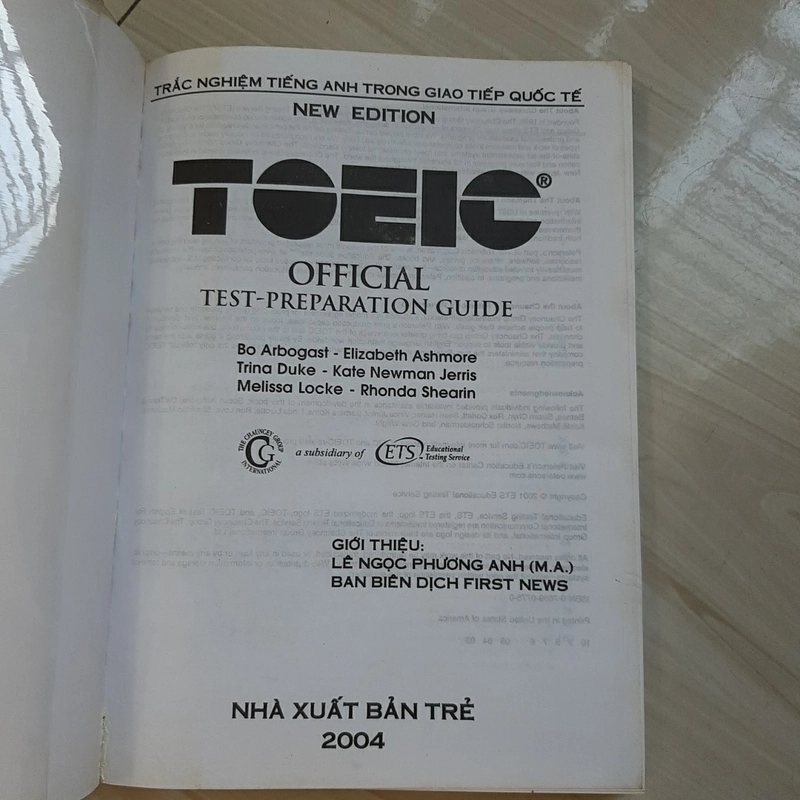 TOEIC ETS OFFICIAL TEST - PREPARATION GUIDE 326374