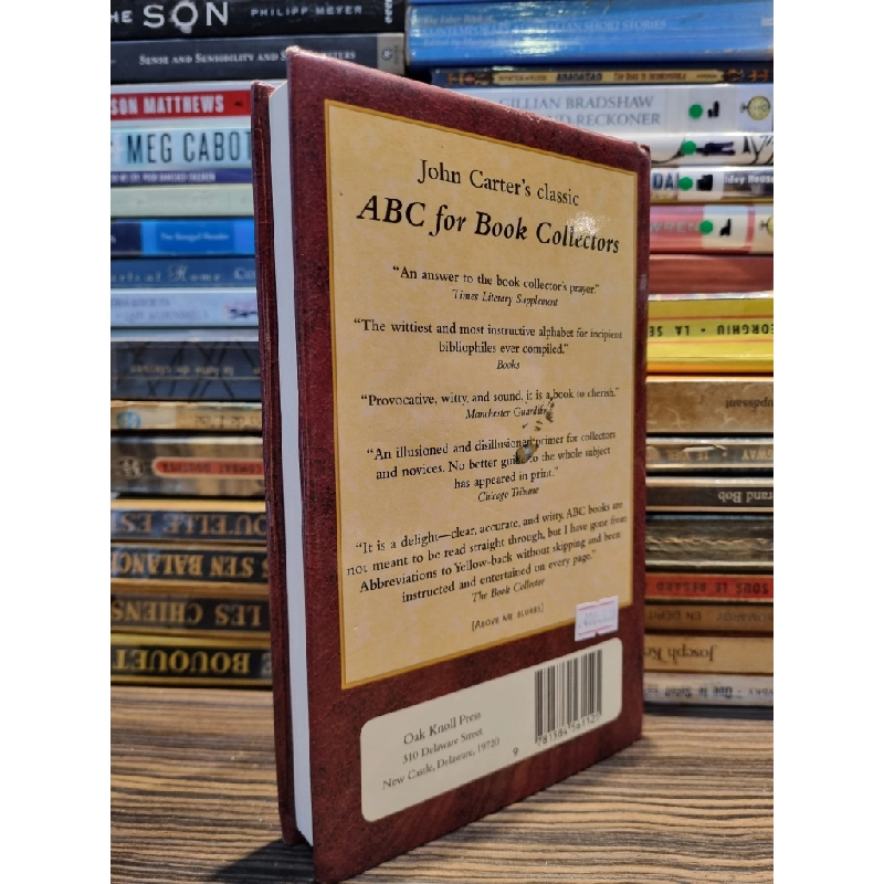 ABC FOR BOOK COLLECTORS (8th Edition) - John Carter & Nicholas Barker 147095