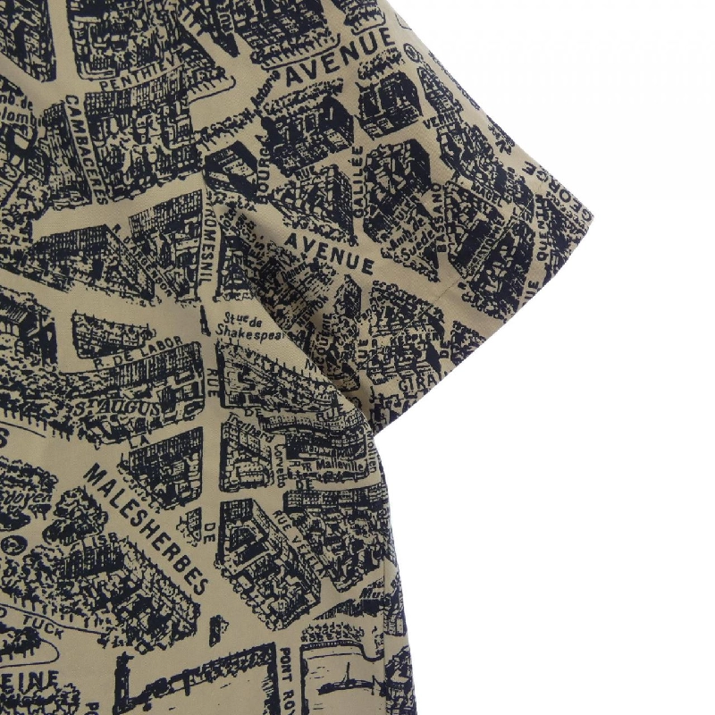 クリスチャンディオール CHRISTIAN DIOR 351B61A3291 Áo sơ mi ngắn tay - Hàng hiệu Chính hãng 811558