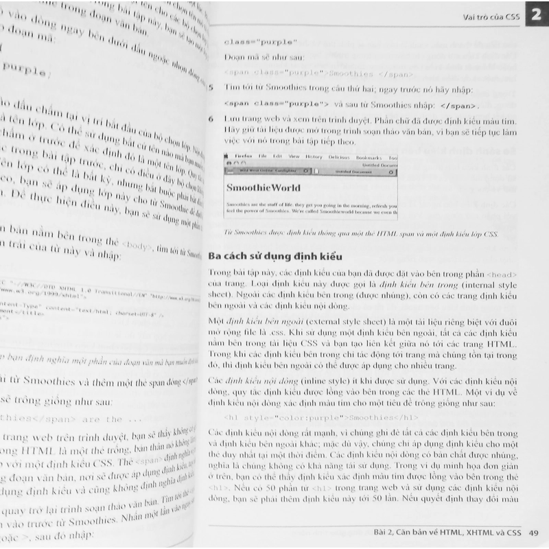 HTML5 và CSS3, thiết kế trang web thích ứng giàu tính năng 10716