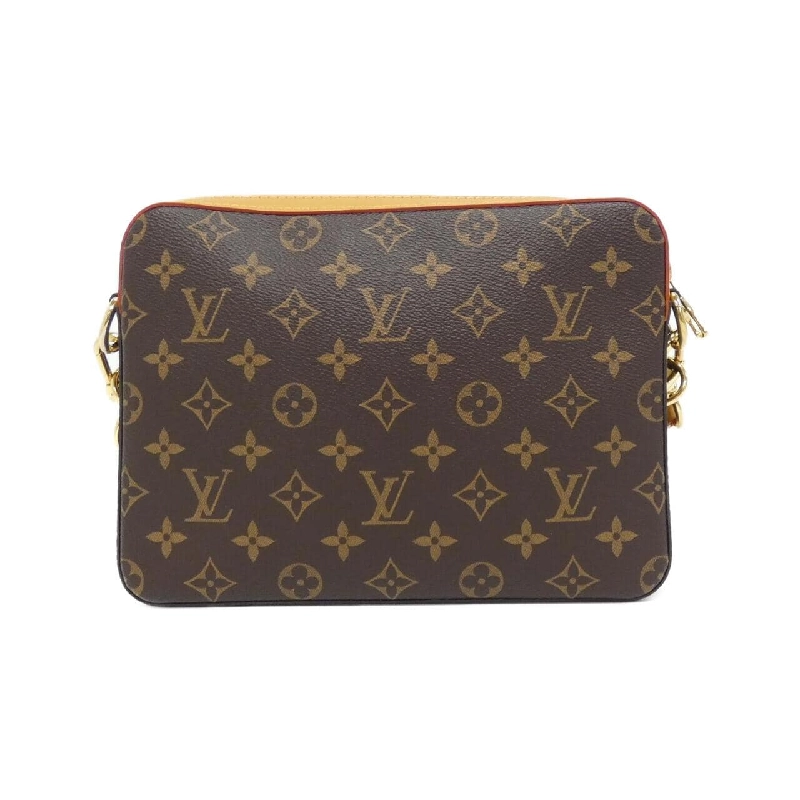 Túi đeo chéo Louis Vuitton Monogram Stripe (LV Squared) Trio Messenger M45965 613554