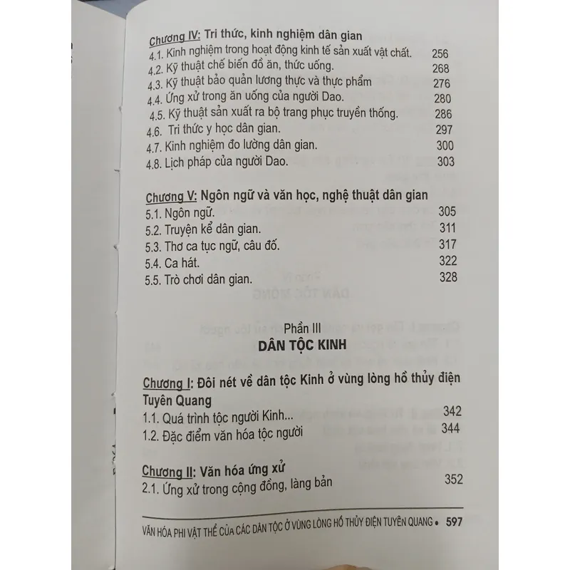 VĂN HÓA PHI VẬT THỂ CỦA CÁC DÂN TỘC Ở VÙNG LÒNG HỒ THỦY ĐIỆN TUYÊN QUANG 721123