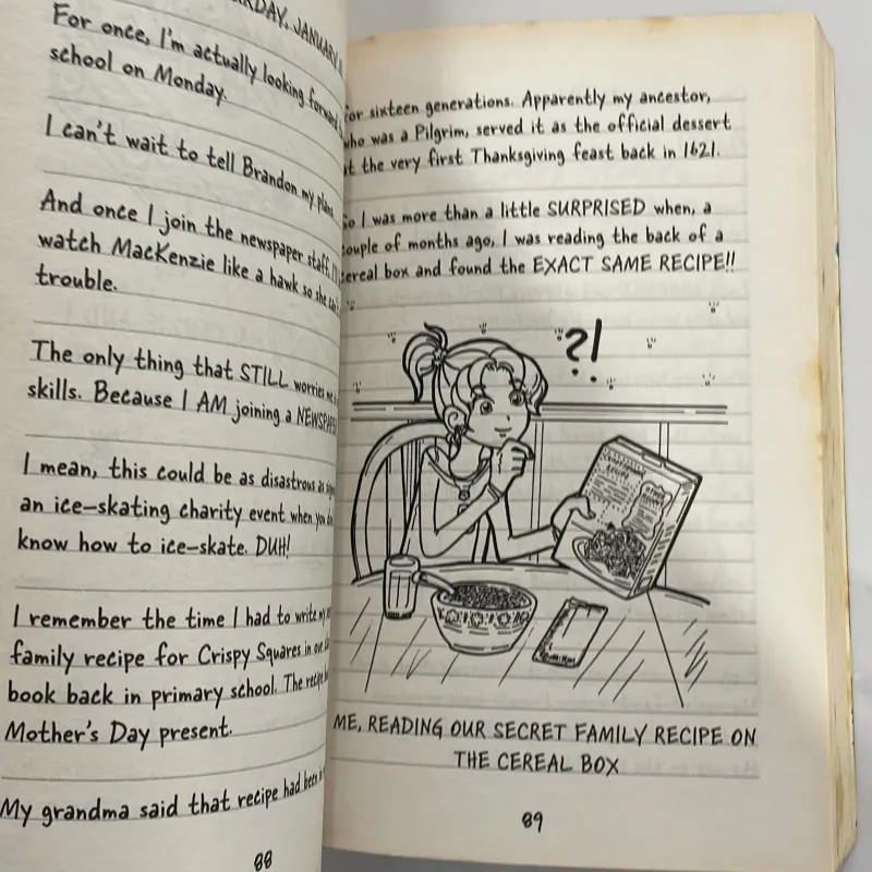 Truyện Tiếng Anh cho trẻ em Dork Diaries “Dear Dork” cũ 50% 970813