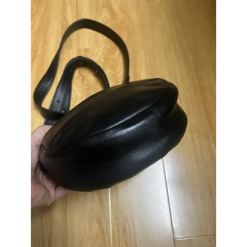 Túi nữ phom tròn 19x6 da thật 2hand 996732