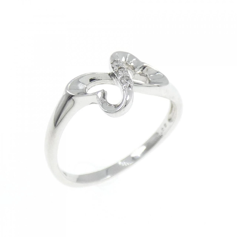 Nhẫn kim cương K14WG 0.02CT 672520