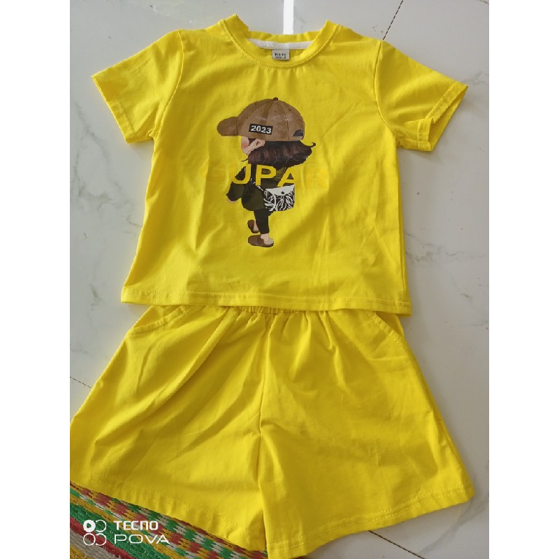 Bộ cho bé vải cotton tàu  11847