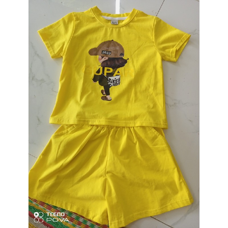 Bộ cho bé vải cotton tàu  11847