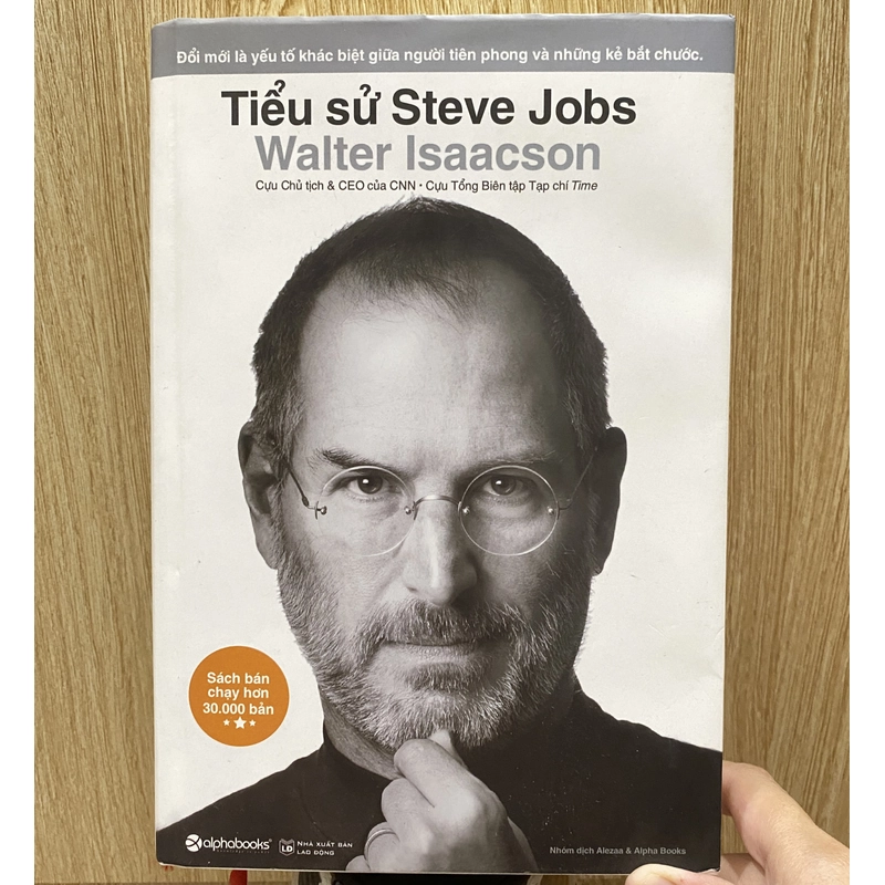 TIỂU SỬ STEVE JOBS * BÌA CỨNG*TÁC GIẢ: WALTER ISSACSON *TẶNG QUÀ 0Đ *FREESHIP THÁNG 5+6 316921