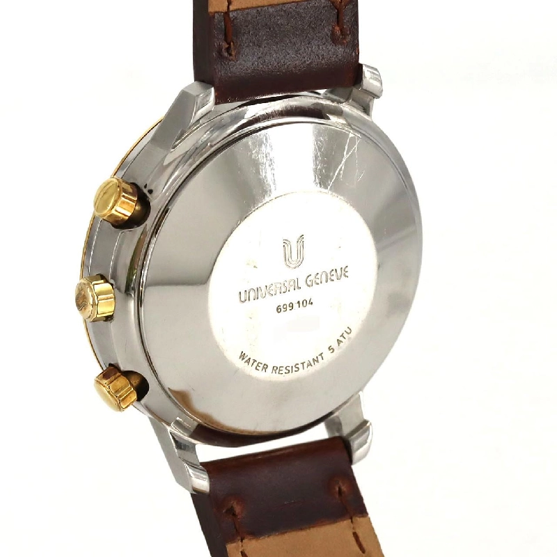 Đồng hồ Universal Genève Tricompax Chronograph YG Combi 699.104 SSxYG tự động - Hàng hiệu Authentic 881885
