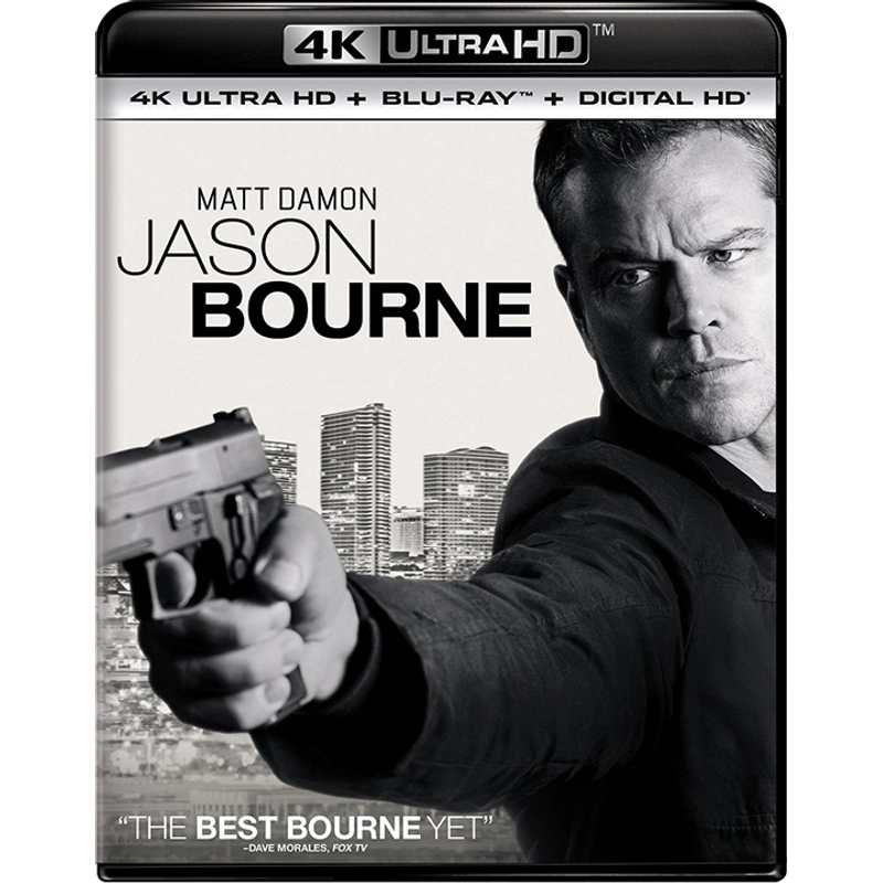 Đĩa phim BluRay Jason Bourne 2016 UltraHD 4K 2160p 499036