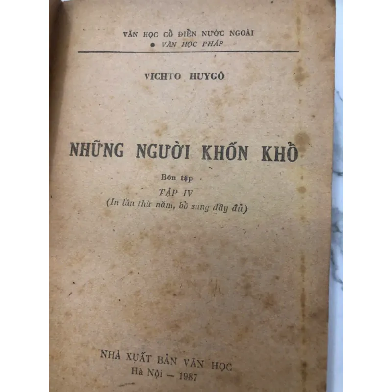 Những người khốn khổ – Victor Hugo 998420