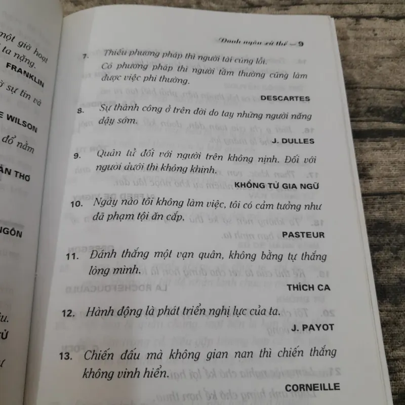 Danh ngôn xử thế- TG Nguyễn Hữu Trọng.  762435
