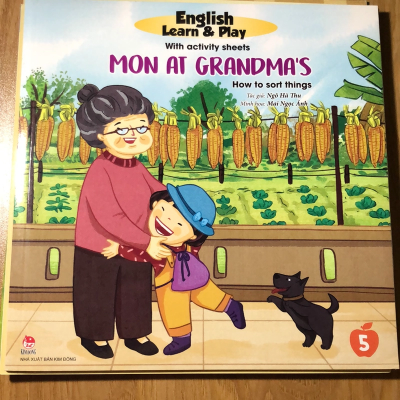 Bộ 5 cuốn truyện ngoại văn cho trẻ: English Learn & Play (mới) 276539