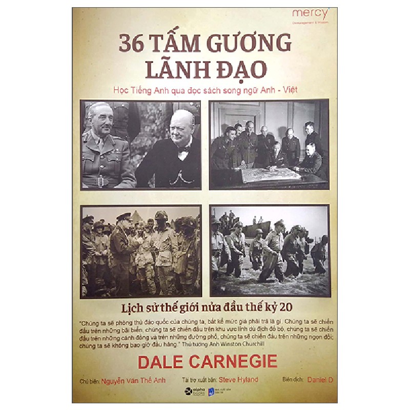 36 Tấm Gương Lãnh Đạo (Song Ngữ Anh-Việt) - Dale Carnegie 137965