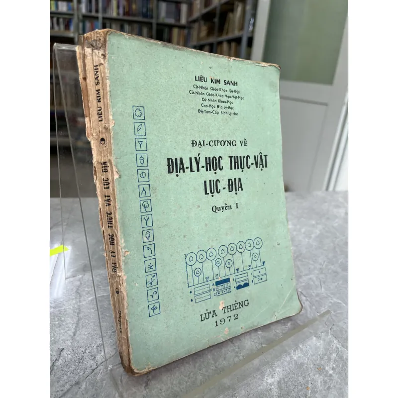 ĐẠI CƯƠNG VỀ ĐỊA LÝ HỌC THỰC VẬT LỤC ĐỊA - LIÊU KIM SANH 931474