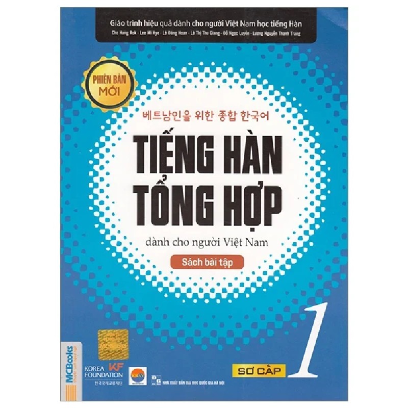 Tiếng Hàn Tổng Hợp Dành Cho Người Việt Nam - Sơ Cấp 1 - Sách Bài Tập - Nhiều Tác Giả 187089