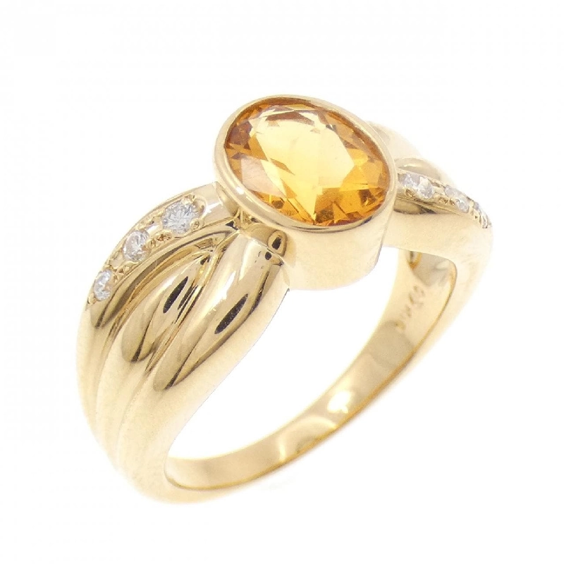 Nhẫn Citrine Tasaki - Hàng hiệu Chính hãng 836728